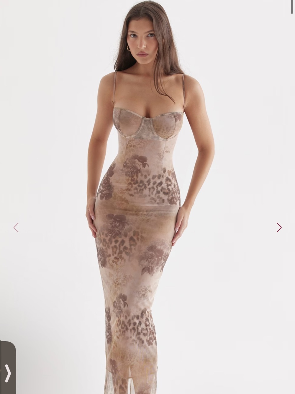 NWOT House of CB Aiza maxi dress